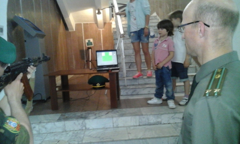 "Модный четверг в музее" посвященный Дню пограничника 2016г.