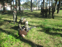 Сборы с мобильной пограничной заставой резерва