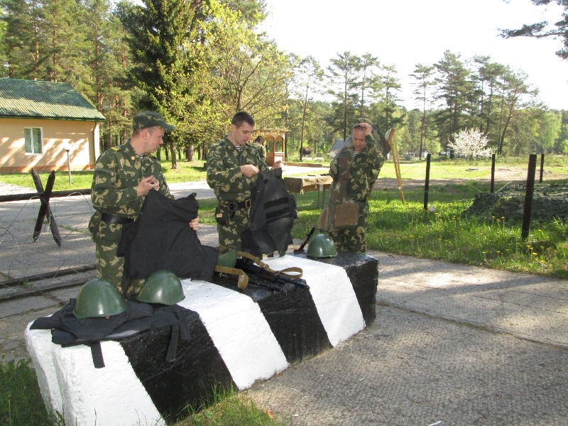 Сборы с мобильной пограничной заставой резерва