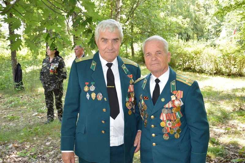 Встреча белорусских и украинских ветеранов пограничников