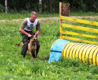 Соревнования кинологов...Латвия 2016