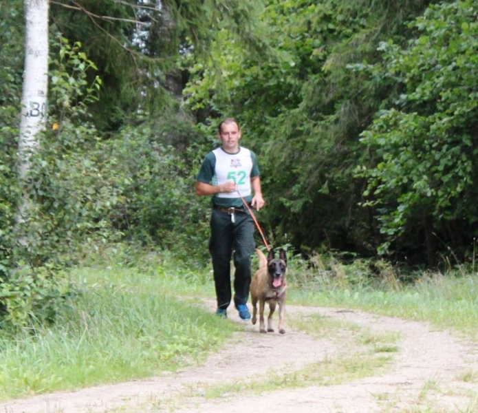 Соревнования кинологов...Латвия 2016