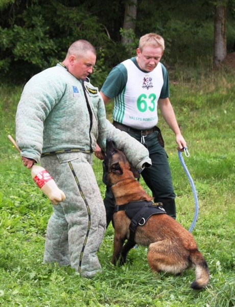Соревнования кинологов...Латвия 2016