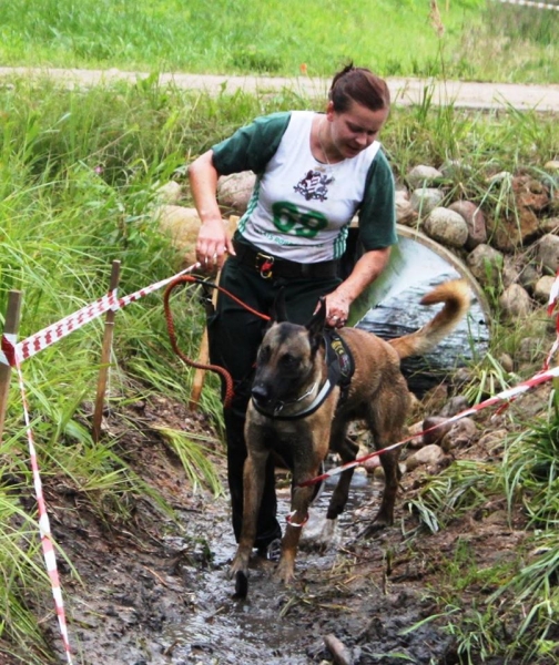 Соревнования кинологов...Латвия 2016