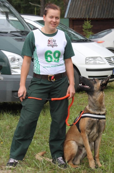 Соревнования кинологов...Латвия 2016
