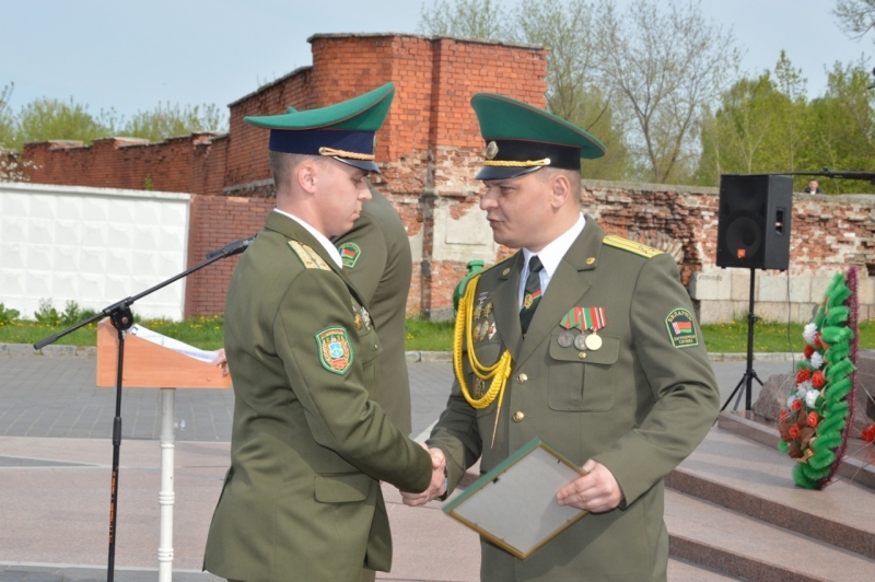 1 мая день части - Брестская погрангруппа 2015