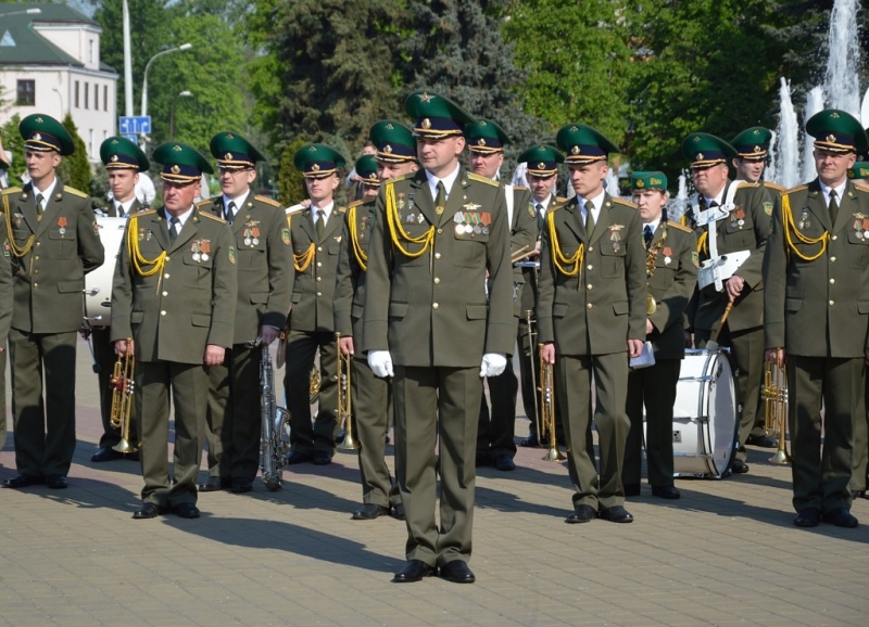Празднование 70-летия Брестской пограничной группы 2014