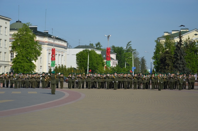 Празднование 70-летия Брестской пограничной группы 2014