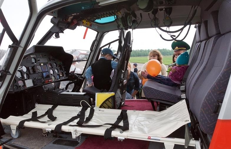 День открытых дверей в пограничном авиационном отряде