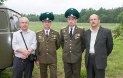 Майор Громов Алексей, подполковник Косенко Александр, подполковник Конторович Александр, полковник Романчук Станислав