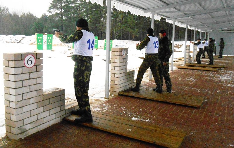В Сморгони состоялся чемпионат органов пограничной службы Республики Беларусь по служебному биатлону.
