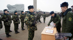 Присяга пограничников Брест 2016