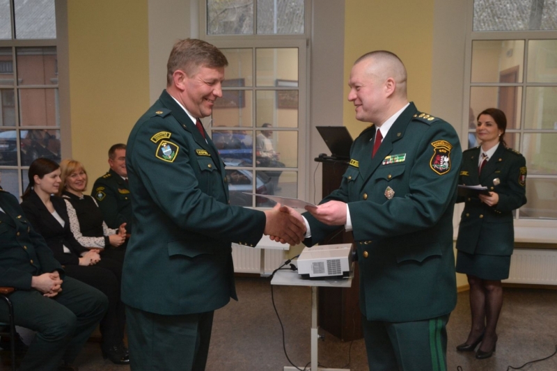 Пограничники подвели итоги и наградили лучших...Латвия