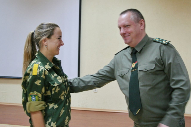 23 июня 2017 года- выпуск курсов подготовки прапорщиков