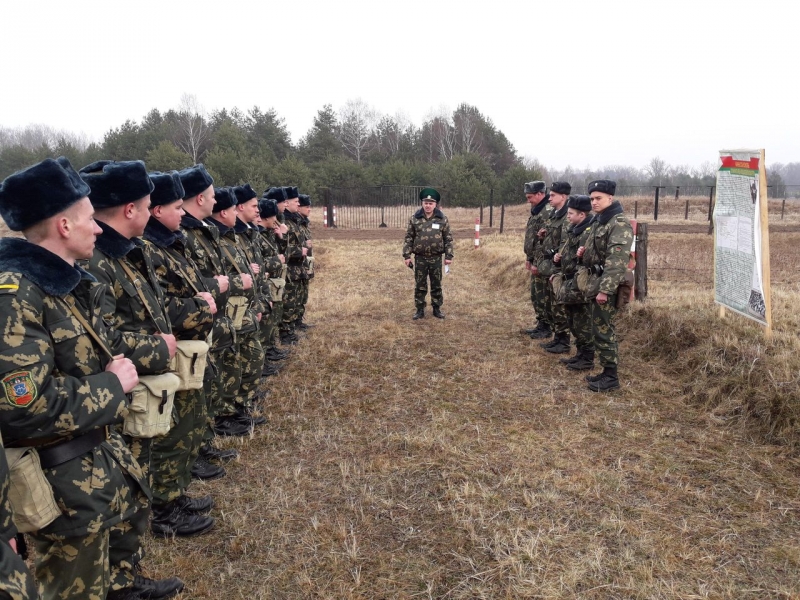 Сборы военнобязанных ОПС  "Малорита"   2017 г.