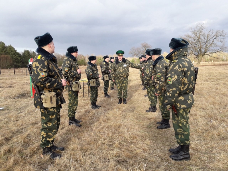 Сборы военнобязанных ОПС  "Малорита"   2017 г.