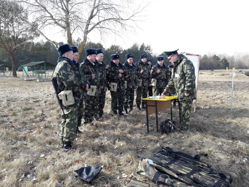Сборы военнобязанных ОПС  "Малорита"   2017 г.