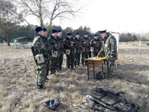 Сборы военнобязанных ОПС  "Малорита"   2017 г.