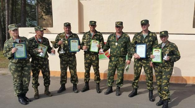 Гродненские пограничники стали победителями чемпионата органов погранслужбы по стрельбе из табельного оружия
