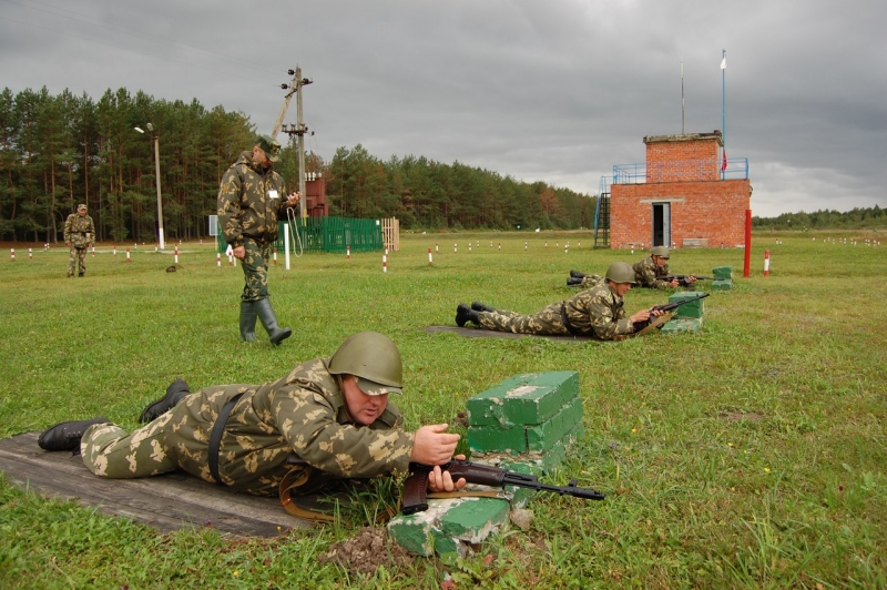 Сборы военнобязанных  2017 г...Пинск...