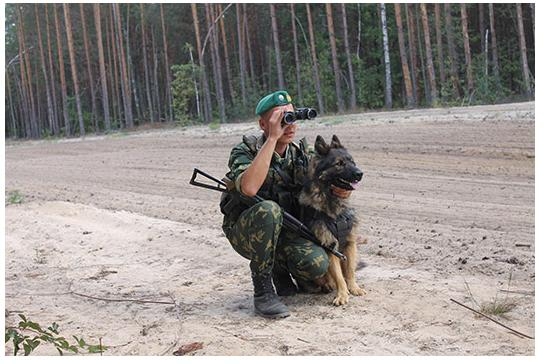 Мозырский пограничный отряд: погранзастава «Киров»...