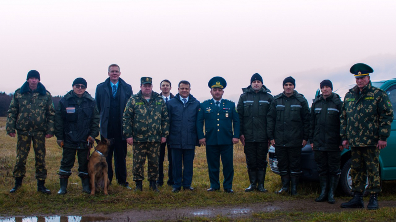 Выпуск кинологов  Азербайджанской Республики в Сморгонском кинологическом центре