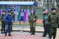 Воскресенье...ноябрь 2017... Центр подготовки специалистов пограничного контроля...сыграли в айсшток в городском парке...