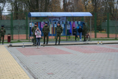 Воскресенье...ноябрь 2017... Центр подготовки специалистов пограничного контроля...сыграли в айсшток в городском парке...