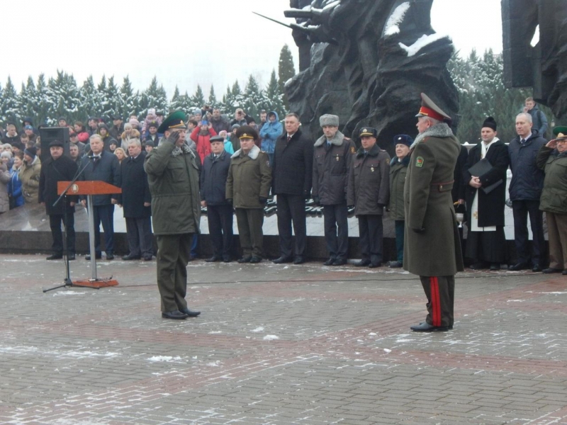 Гродно...присяга...декабрь 2017