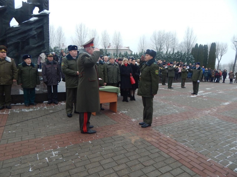 Гродно...присяга...декабрь 2017