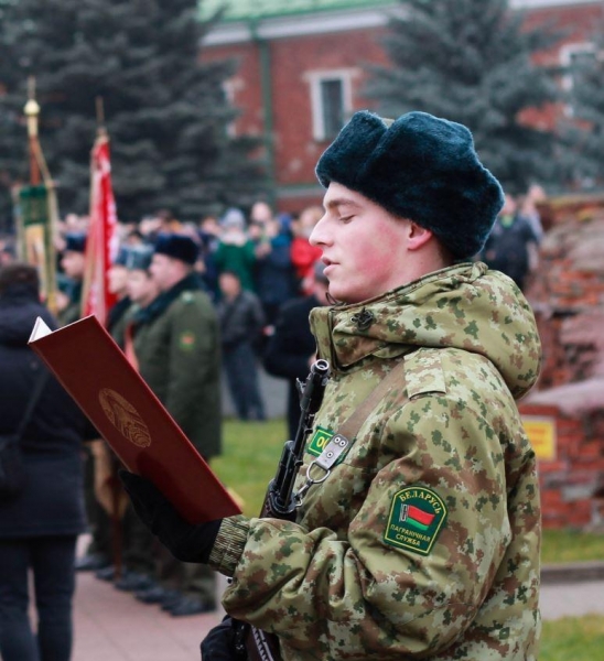 Брест...присяга...декабрь 2017