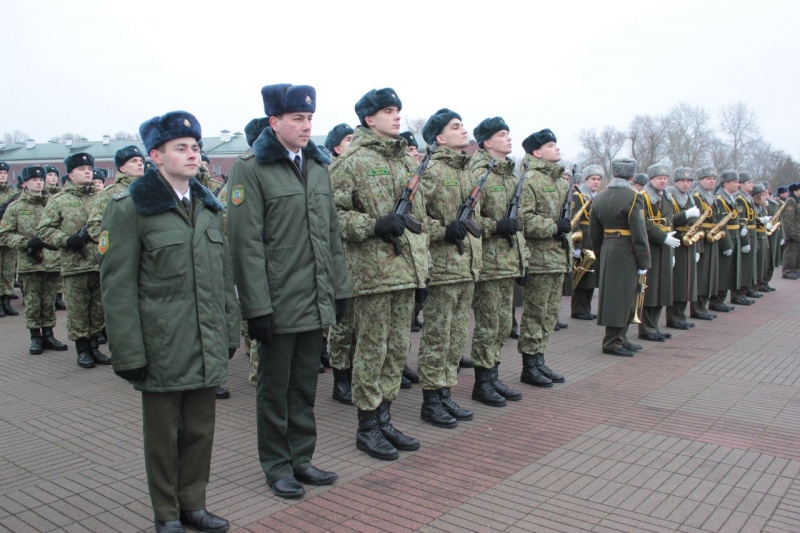 Брест...присяга...декабрь 2017