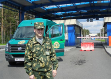 Как работает на границе мобильная группа радиационной и химической безопасности... Гродненская пограничная группа...