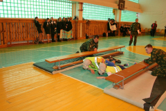 Эстафета для кадетов-пограничников