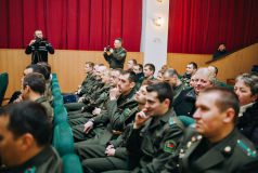 В Сморгонской пограничной группе 7 марта впервые состоялся шоу-конкурс «Леди граница – 2018», в котором приняли участие 6 очаров