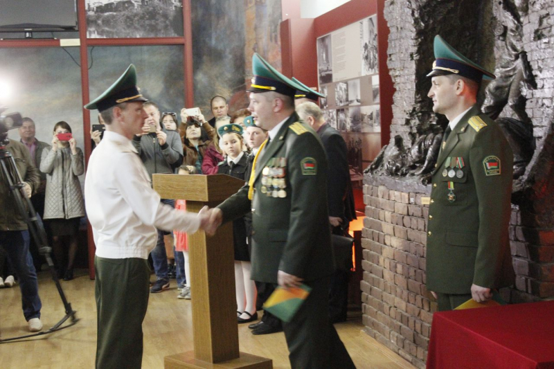 Выпуск младших офицеров..ЦПСПК  г.Брест 13 апреля 2018