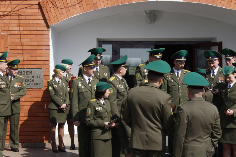 Выпуск младших офицеров..ЦПСПК  г.Брест 13 апреля 2018