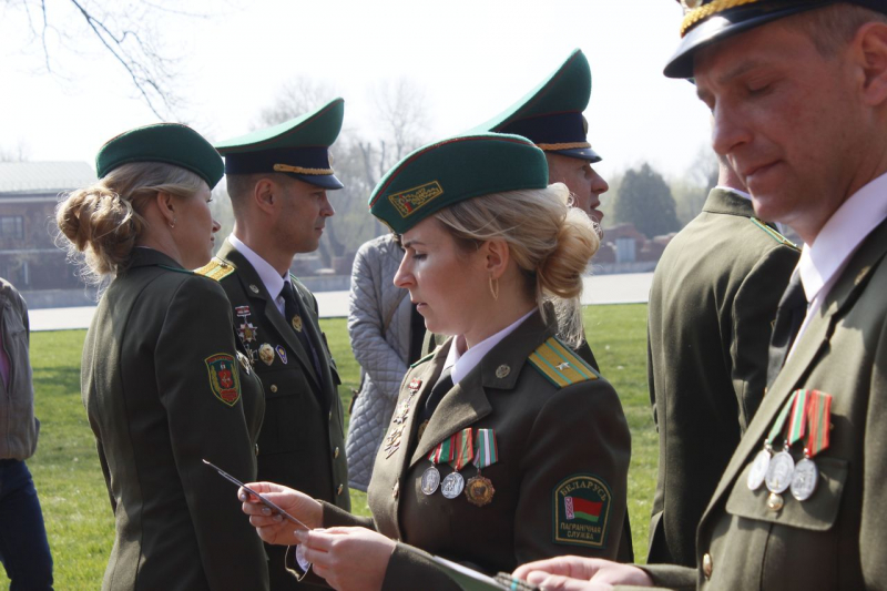 Выпуск младших офицеров..ЦПСПК  г.Брест 13 апреля 2018