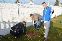 Субботник октябрь 2018 Гродненская пограничная группа
