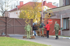 Субботник октябрь 2018 Гродненская пограничная группа
