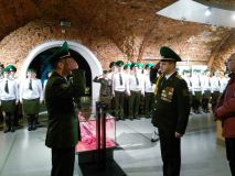 Выпуск офицеров Центра подготовки специалистов пограничного контроля 21 декабря 2018