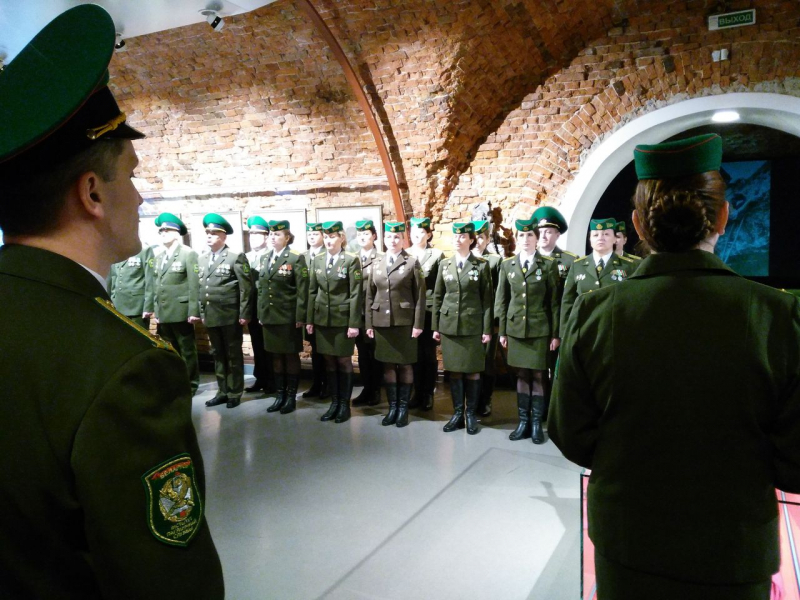 Выпуск офицеров Центра подготовки специалистов пограничного контроля 21 декабря 2018